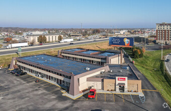 8110 N Shadeland Ave, Indianapolis, IN - aerial  map view