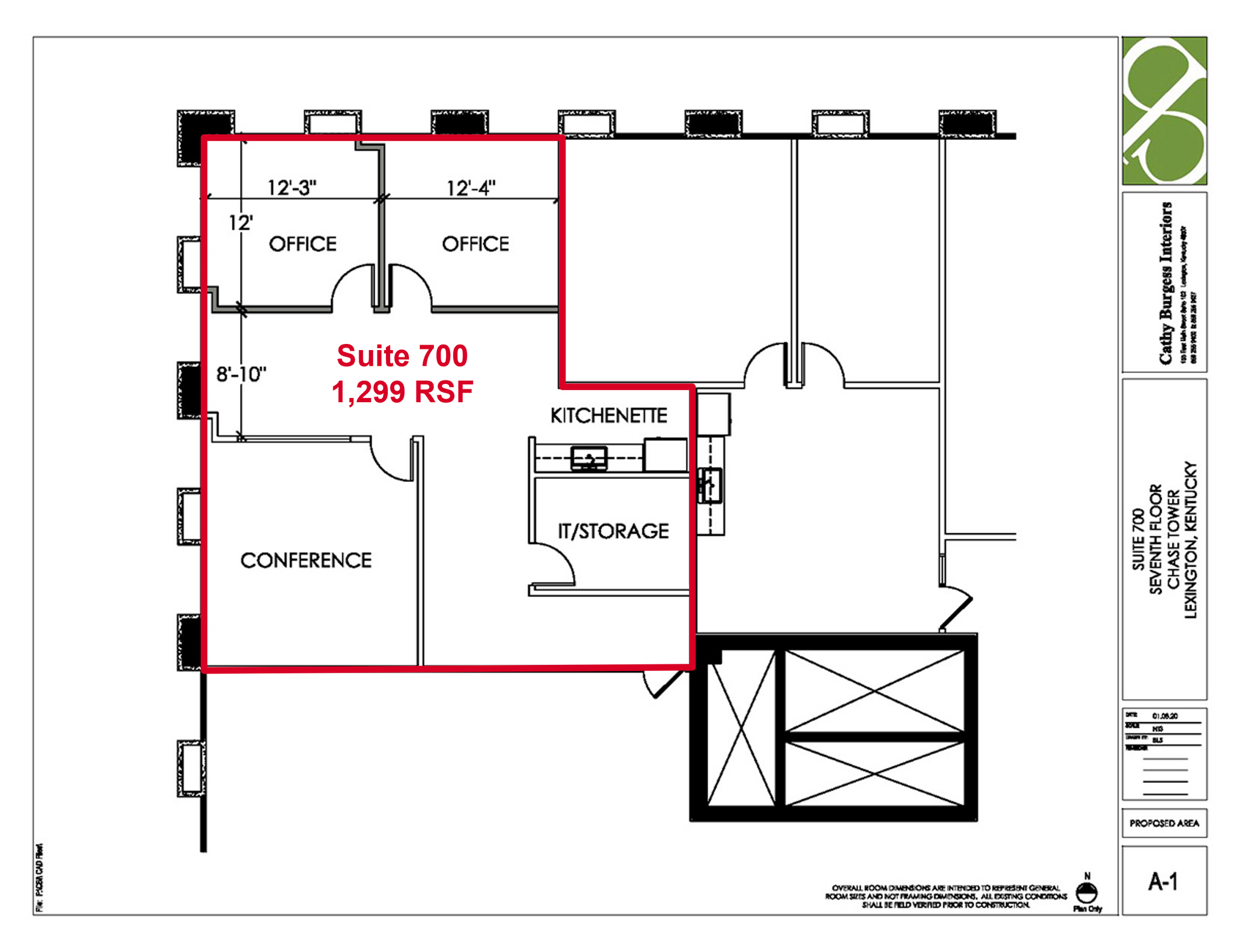 201 E Main St, Lexington, KY for lease Floor Plan- Image 1 of 1