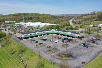 2400 W Stone Dr, Kingsport, TN - AERIAL  map view