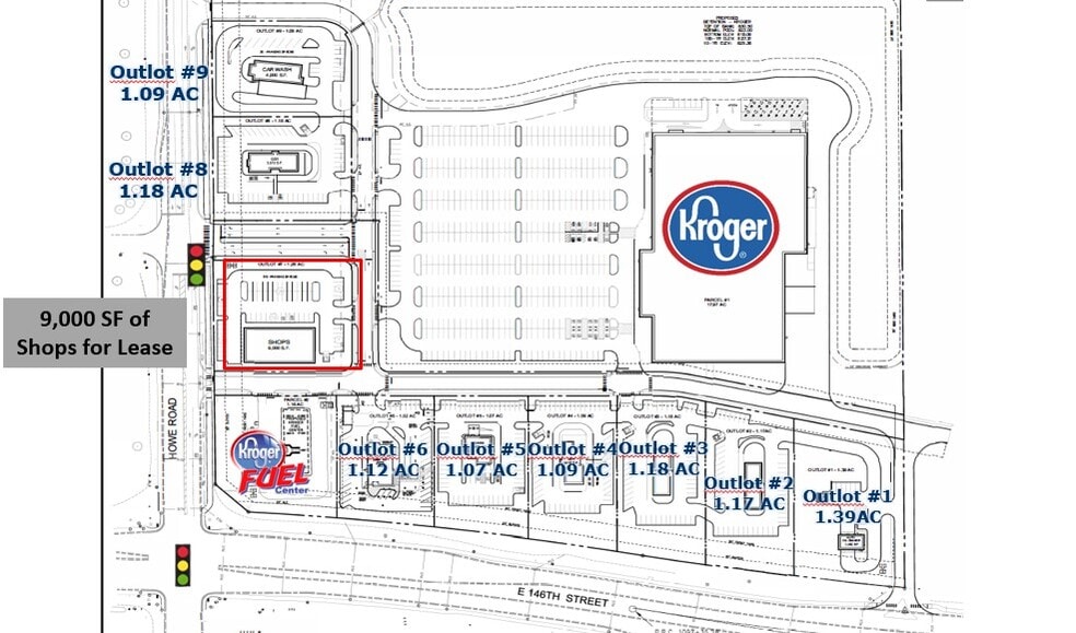 E 146 St, Noblesville, IN for lease - Site Plan - Image 2 of 2
