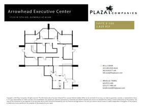 17235 N 75th Ave, Glendale, AZ for lease Floor Plan- Image 1 of 1