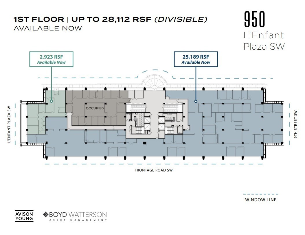 950 L'Enfant Plz SW, Washington, DC for lease Floor Plan- Image 1 of 1
