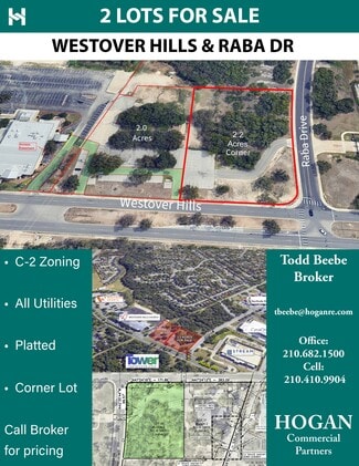 More details for 9340 Westover Hills Blvd, San Antonio, TX - Land for Sale