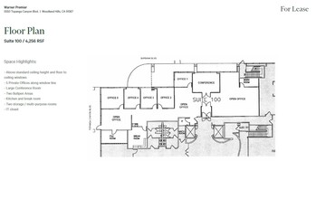 5550 Topanga Canyon Blvd, Woodland Hills, CA for lease Floor Plan- Image 1 of 1