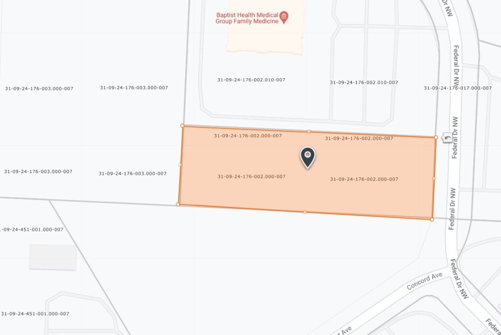 Federal Dr, Corydon, IN for sale Plat Map- Image 1 of 2
