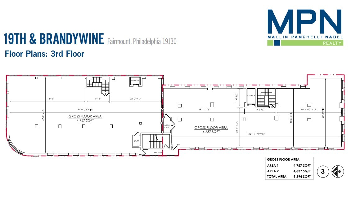 1822 Spring Garden St, Philadelphia, PA for lease Floor Plan- Image 1 of 1