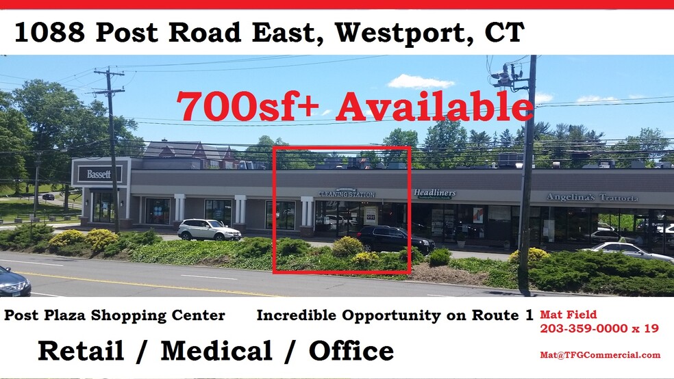 1088 Post Rd E, Westport, CT for sale - Building Photo - Image 1 of 1