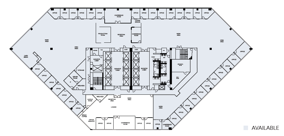 400 S Hope St, Los Angeles, CA for lease Floor Plan- Image 1 of 1