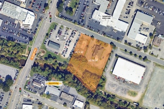 512 Creekside Dr, Raleigh, NC - Aerial map view - Image1