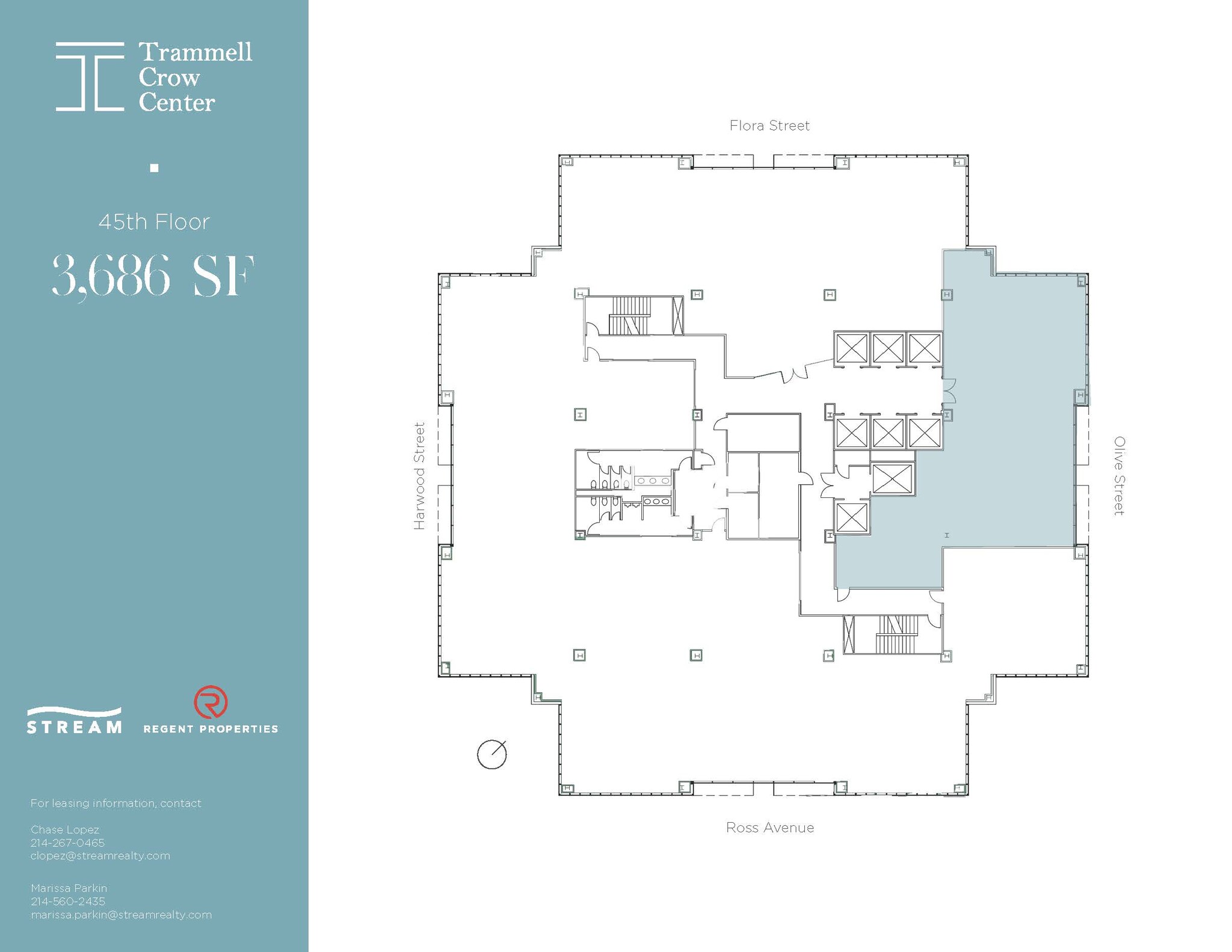 2001 Ross Ave, Dallas, TX for lease Floor Plan- Image 1 of 1