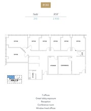 8100 Boone Blvd, Vienna, VA for lease Floor Plan- Image 1 of 4