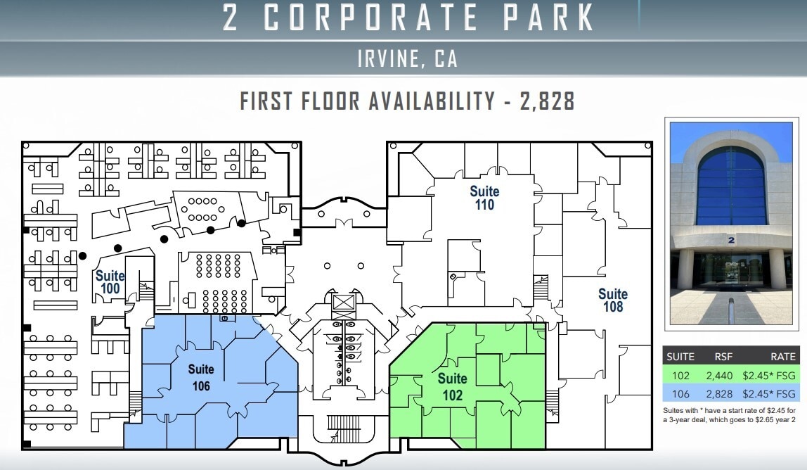 2 Corporate Park, Irvine, CA for lease Floor Plan- Image 1 of 1