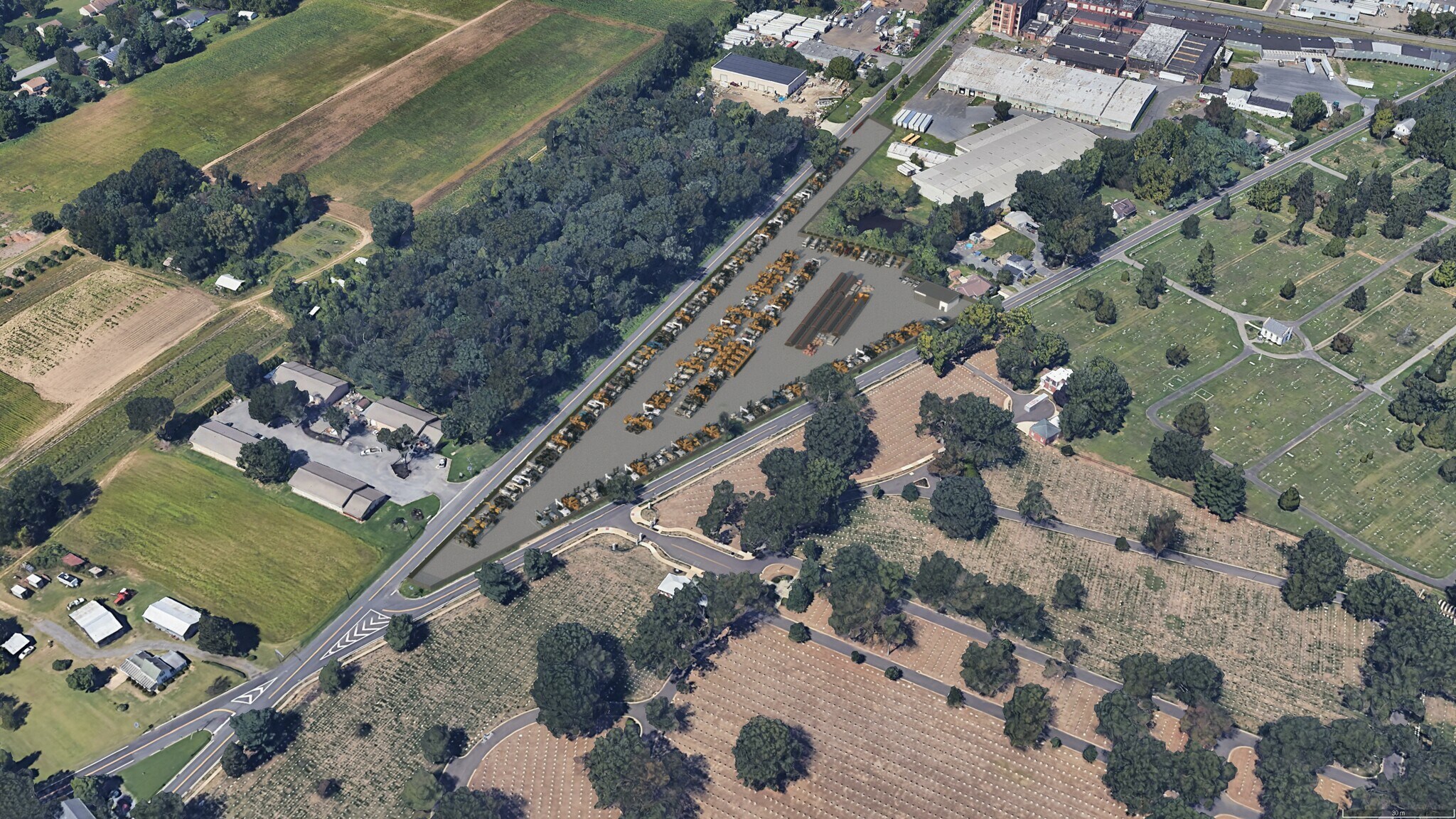 901 Mount Holly Rd, Edgewater Park, NJ for lease Aerial- Image 1 of 3