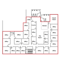 9452 51st Ave, Edmonton, AB for lease Floor Plan- Image 1 of 1