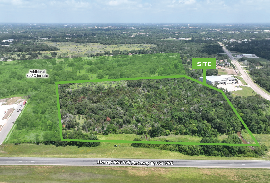 1470 Harvey Mitchell Parkway, Bryan, TX for sale - Aerial - Image 1 of 7