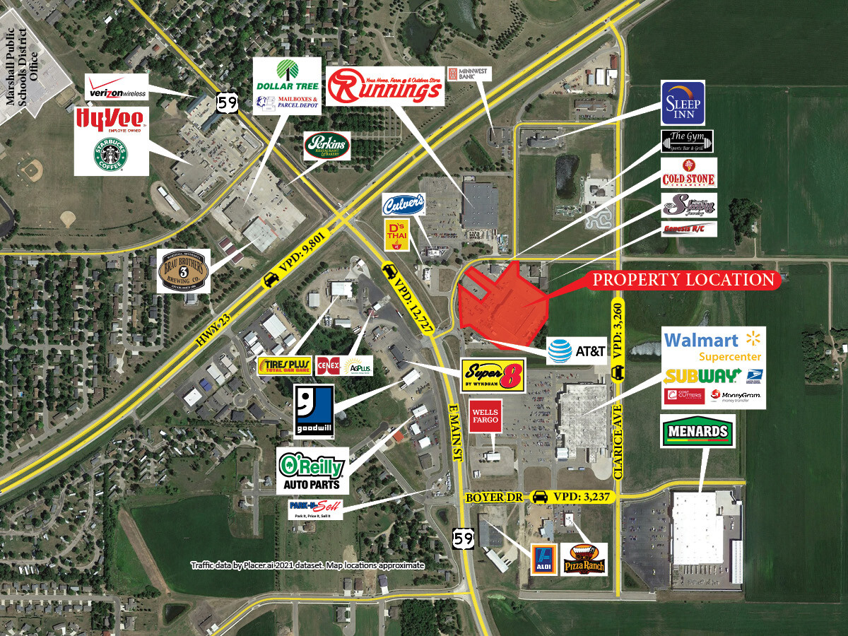 1200 E Susan Dr, Marshall, MN 56258 - Former Marshall MN Shopko | LoopNet