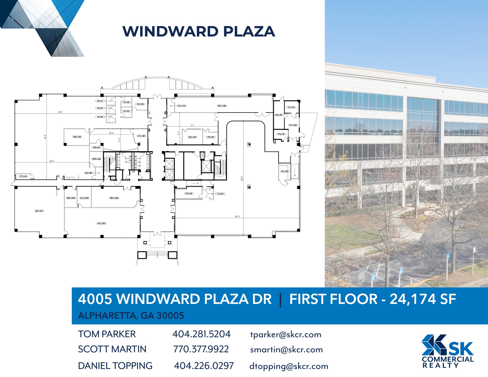 4005 Windward Plaza Dr, Alpharetta, GA for lease Site Plan- Image 1 of 1