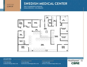 701 E Hampden Ave, Englewood, CO for lease Floor Plan- Image 1 of 1