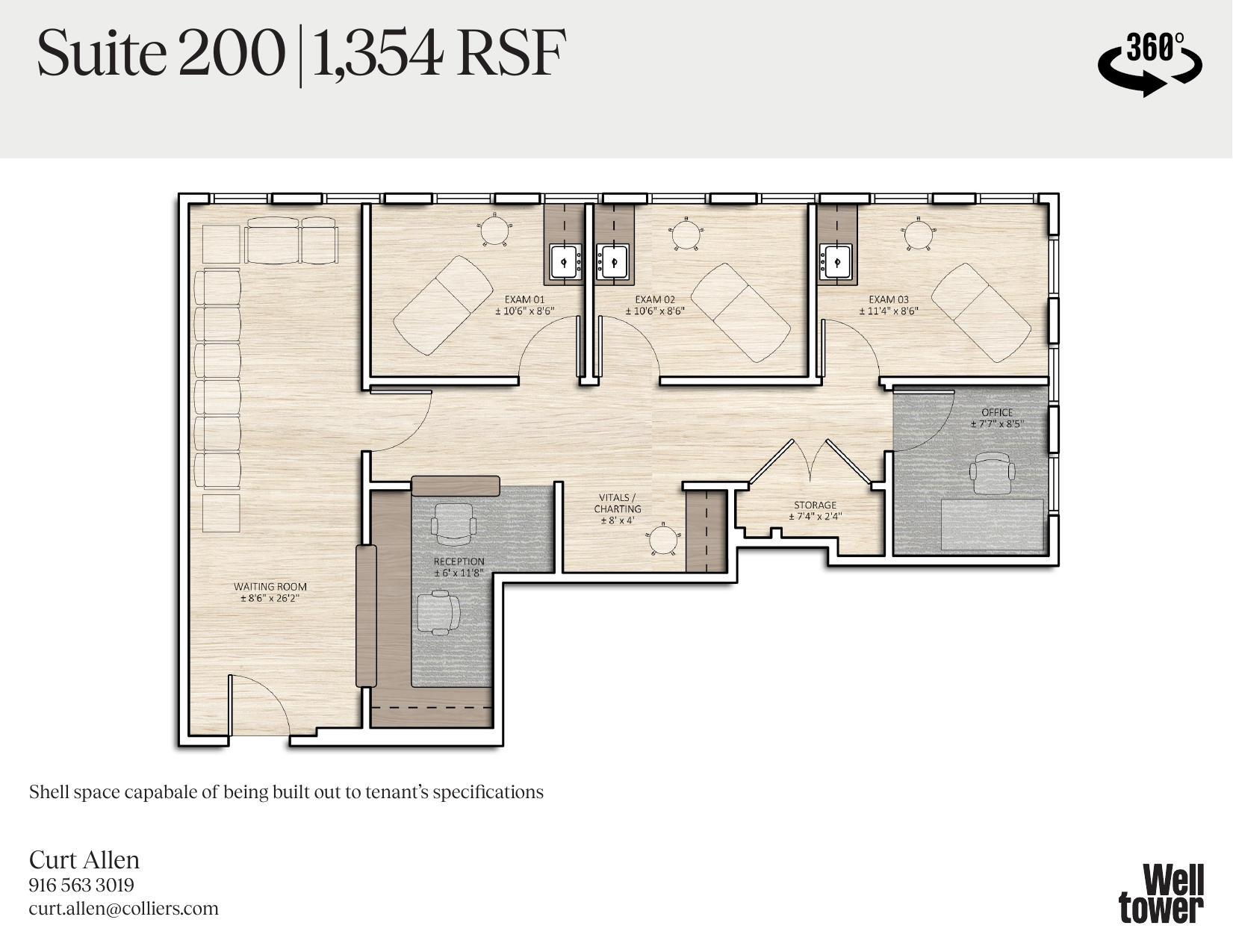 6620 Coyle Ave, Carmichael, CA for lease Floor Plan- Image 1 of 1