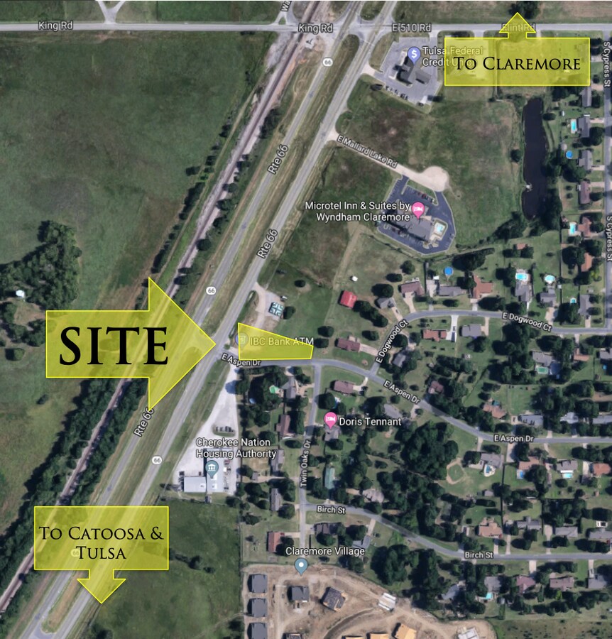 NEC Aspen Dr & Hwy 66, Verdigris, OK 74019