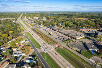 9101-9123 S Highway Dr, Circle Pines, MN - aerial  map view - Image1