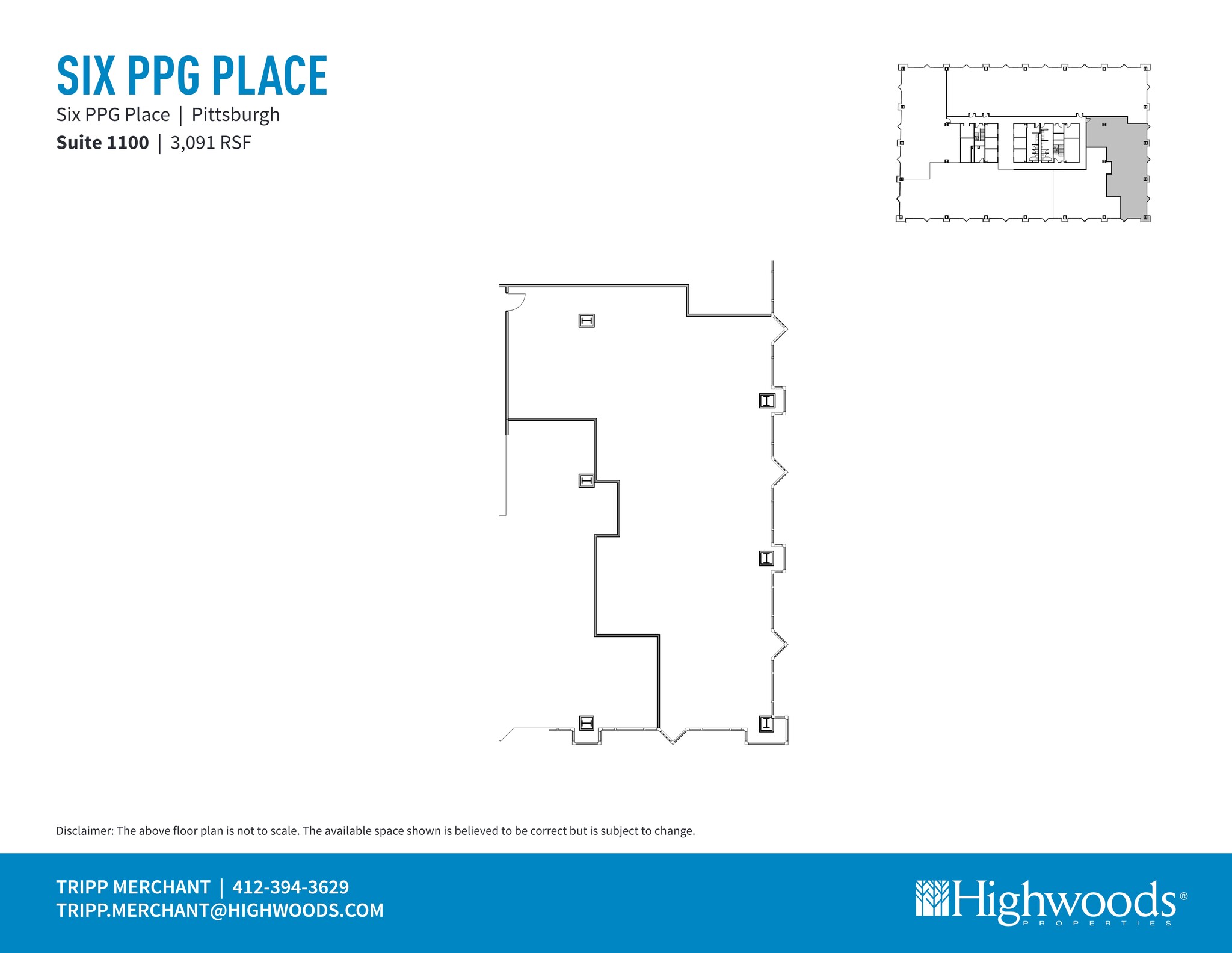 1 PPG Pl, Pittsburgh, PA for lease Site Plan- Image 1 of 1