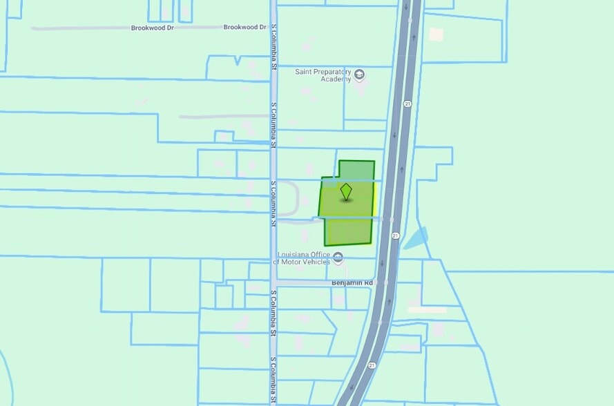 2200-2599 S Columbia Rd, Bogalusa, LA for sale - Plat Map - Image 2 of 2