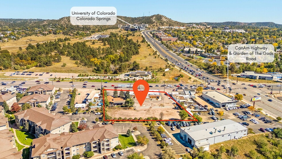 4660 N Nevada Ave, Colorado Springs, CO for sale - Aerial - Image 1 of 7