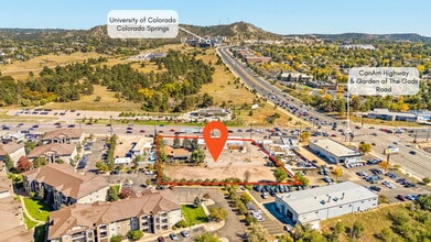 4660 N Nevada Ave, Colorado Springs, CO - AERIAL  map view - Image1