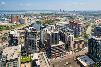 100 Rue Peel, Montréal, QC - AERIAL  map view - Image1