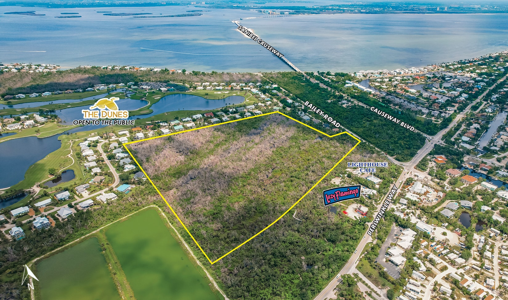 00 Bailey Rd, Sanibel, FL for sale Aerial- Image 1 of 10