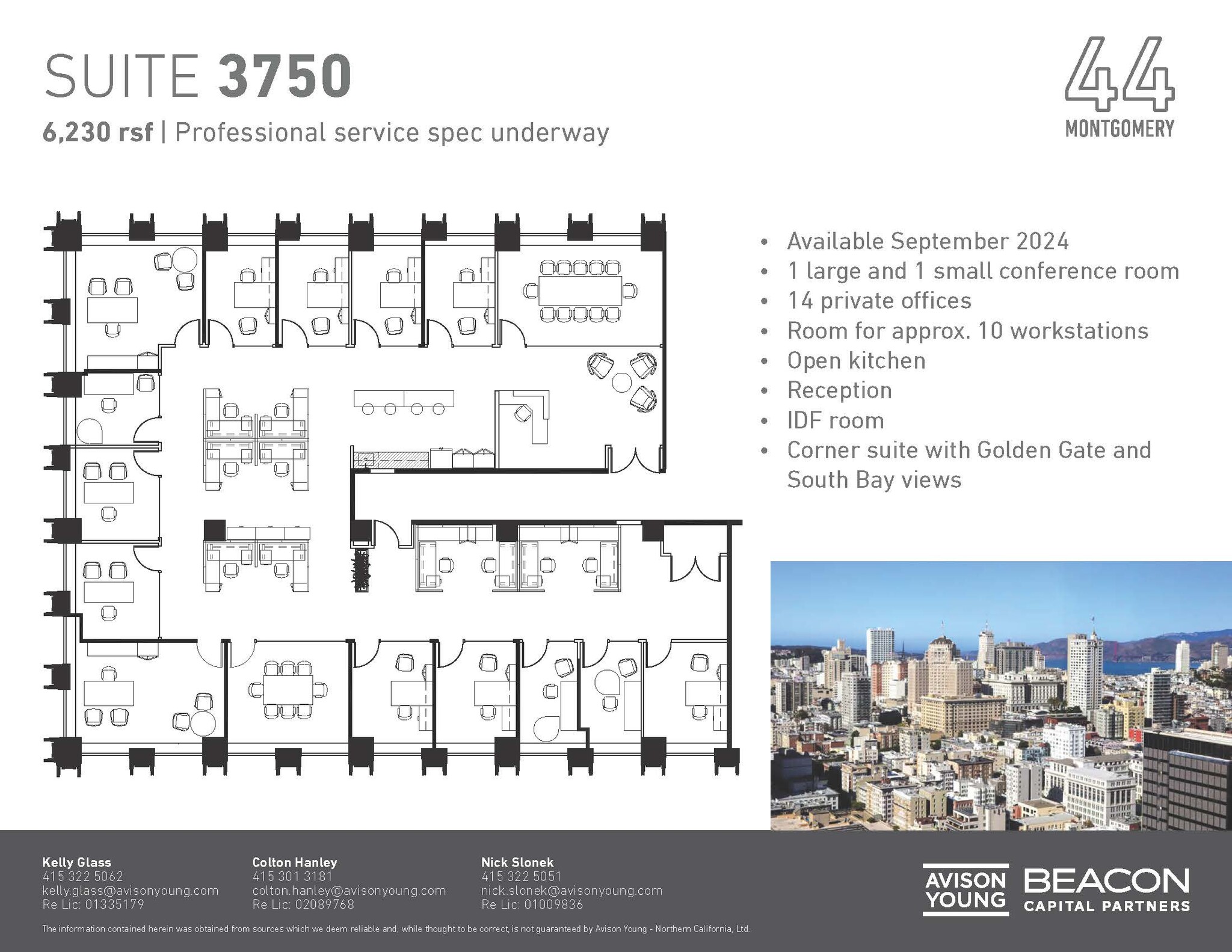 44 Montgomery St, San Francisco, CA for lease Floor Plan- Image 1 of 1