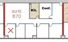 18100 Von Karman Ave, Irvine, CA for lease Floor Plan- Image 1 of 1