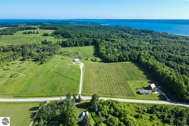 12180 Sutter Rd, Kewadin, MI for sale Aerial- Image 1 of 7