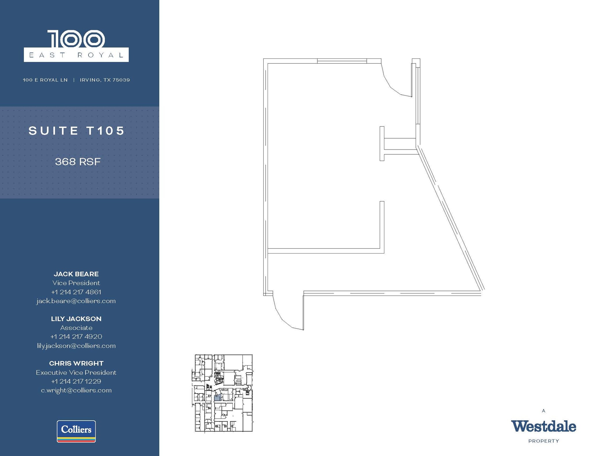 100 E Royal Ln, Irving, TX for lease Floor Plan- Image 1 of 1