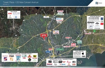 120 New Canaan Ave, Norwalk, CT for lease Aerial- Image 2 of 5