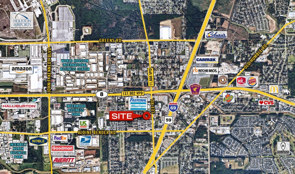 14909 Lee Rd, Houston, TX for sale - Aerial - Image 3 of 3