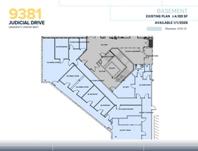 9381 Judicial Dr, San Diego, CA for lease Floor Plan- Image 1 of 1