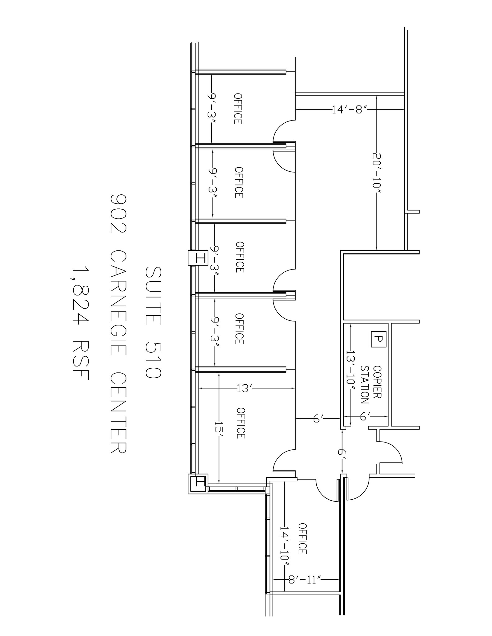 902 Carnegie Ctr, Princeton, NJ for lease Site Plan- Image 1 of 1