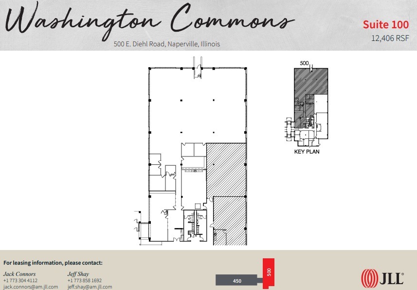 450-500 E Diehl Rd, Naperville, IL for lease Floor Plan- Image 1 of 1