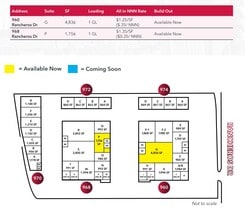 960 E Rancheros Dr, San Marcos, CA for lease Floor Plan- Image 1 of 1