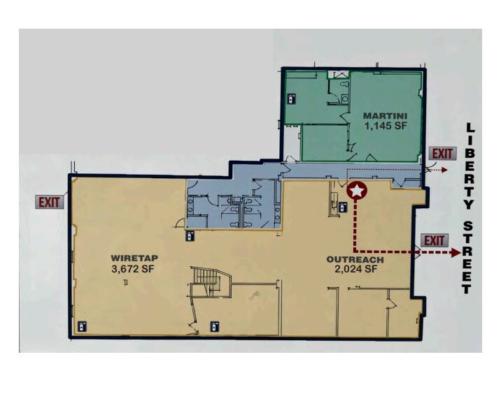 111 Liberty St, Columbus, OH for lease Floor Plan- Image 1 of 1