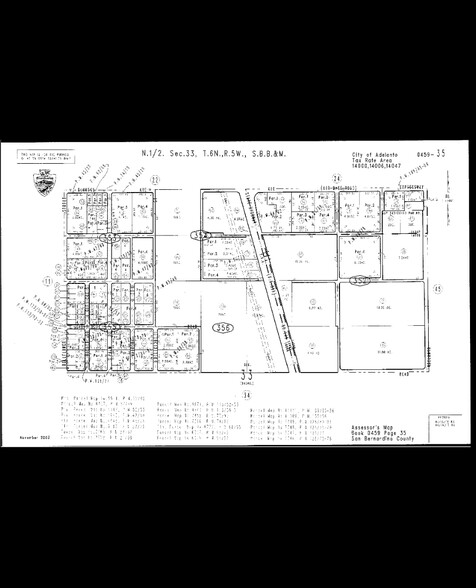 30.62 Mixed-Use Adelanto, Adelanto, CA for sale - Plat Map - Image 2 of 2