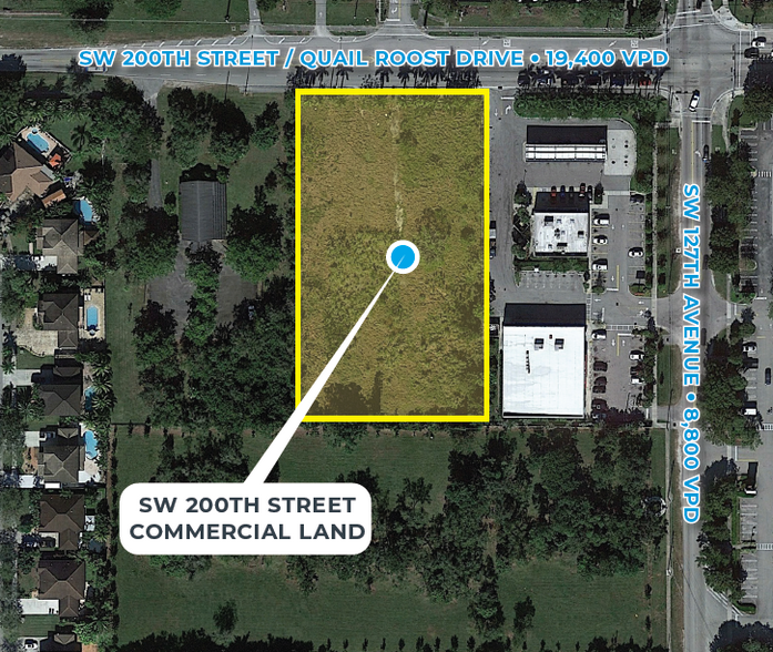 12740 SW 200th St, Miami, FL for sale - Aerial - Image 1 of 2