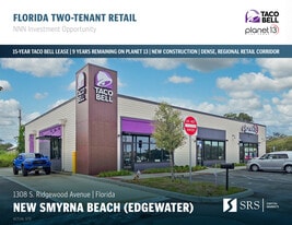 Taco Bell & Planet 13 - Edgewater FL - NNN Property