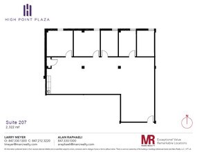 4415 W Harrison St, Hillside, IL for lease Floor Plan- Image 1 of 3