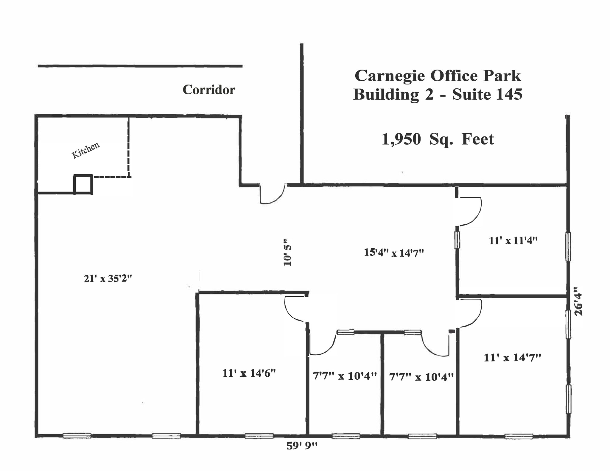 600 N Bell Ave, Carnegie, PA for lease Site Plan- Image 1 of 1