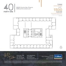 4041 N Central Ave, Phoenix, AZ for lease Floor Plan- Image 1 of 11