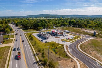 1851 E Huntsville Rd, Fayetteville, AR - AERIAL  map view