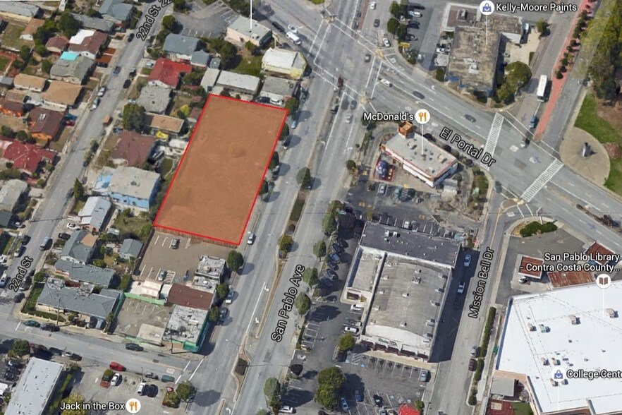 San Pablo City Street View 14427-14451 San Pablo Ave, San Pablo, Ca 94806 - San Pablo Land For  Development | Loopnet